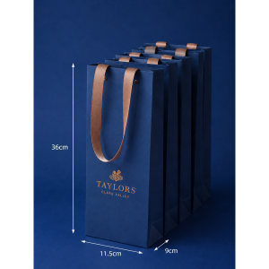 Bottle Bag with Ribbon Handles - Image 5