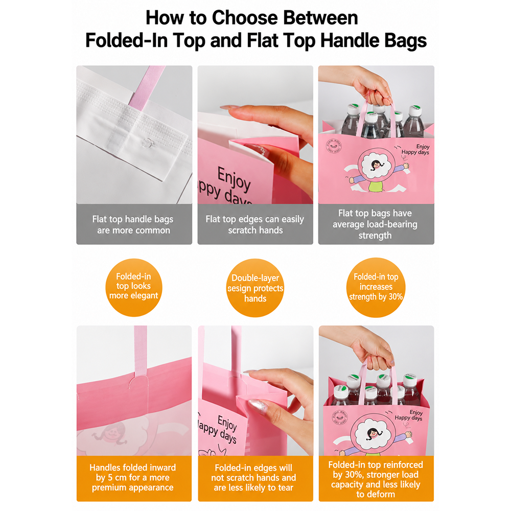 Paper Bags With Flat Paper Handles - Image 11
