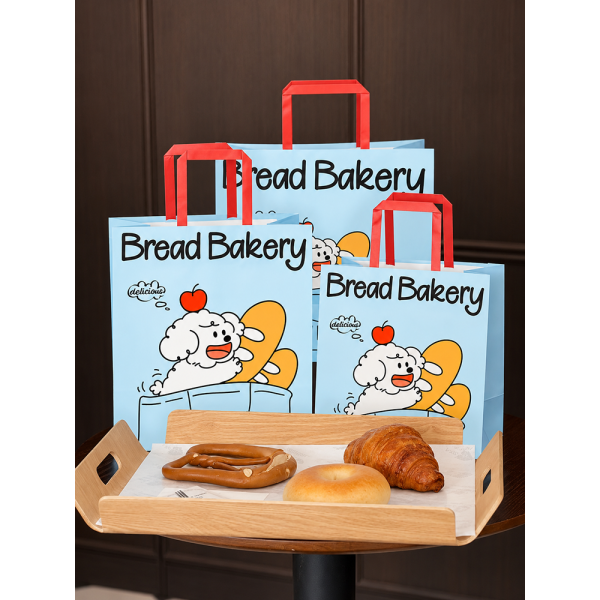 Paper Bags With Flat Paper Handles