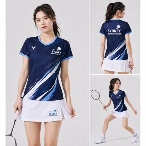 Blue Badminton Uniform