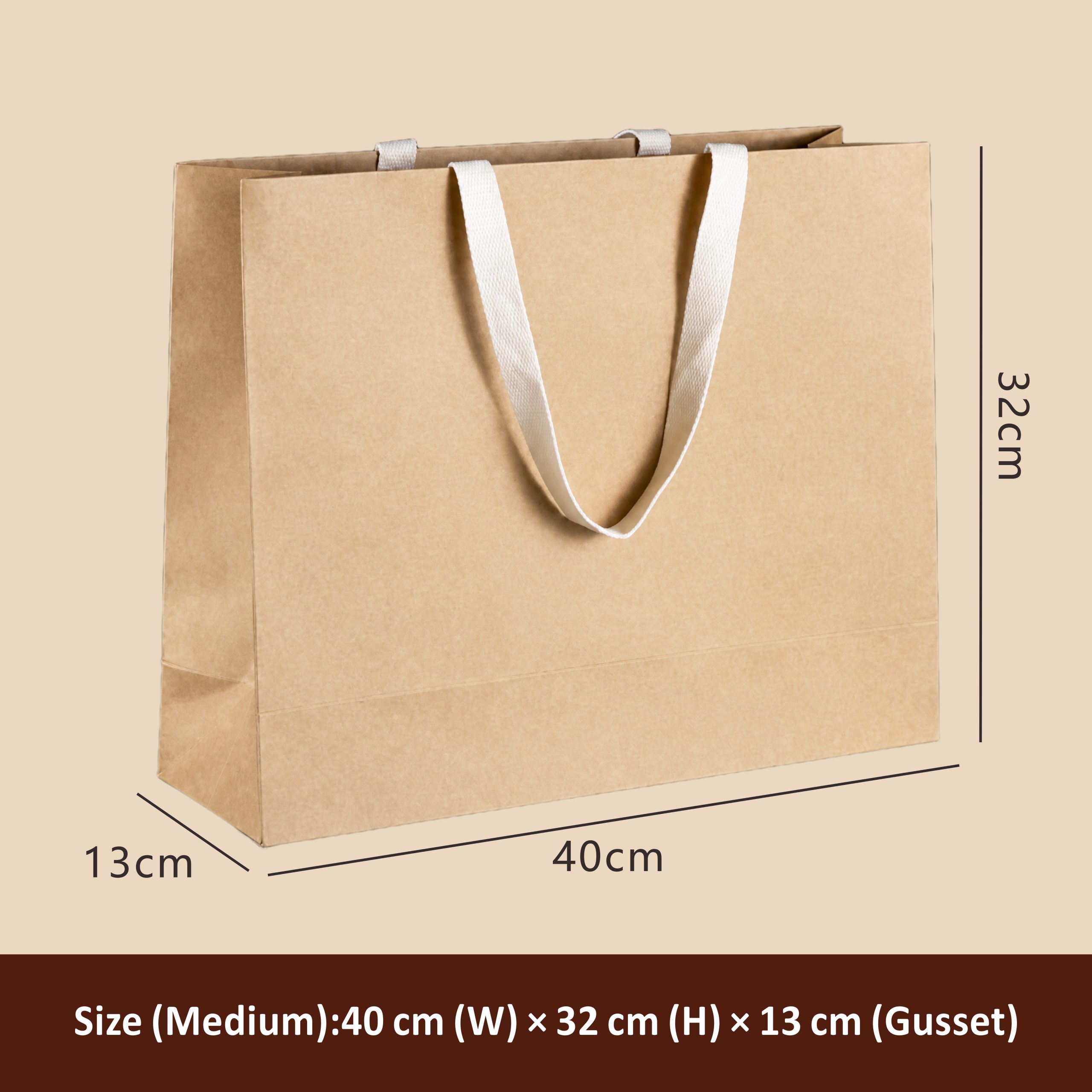 Thick Imported Kraft Paper Bags - Image 9