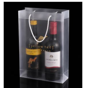 Frosted PP Wine Bag