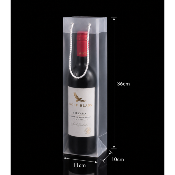 Frosted PP Wine Bag