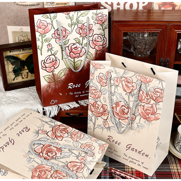 Paper Bags with Robe Handles