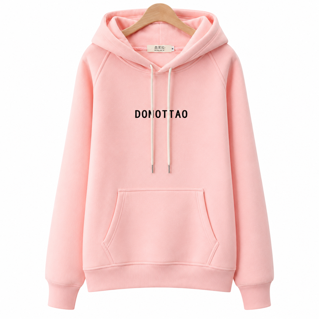 100_ Cotton Pullover Hoodie - Image 11