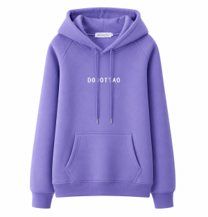 100_ Cotton Pullover Hoodie - Image 8