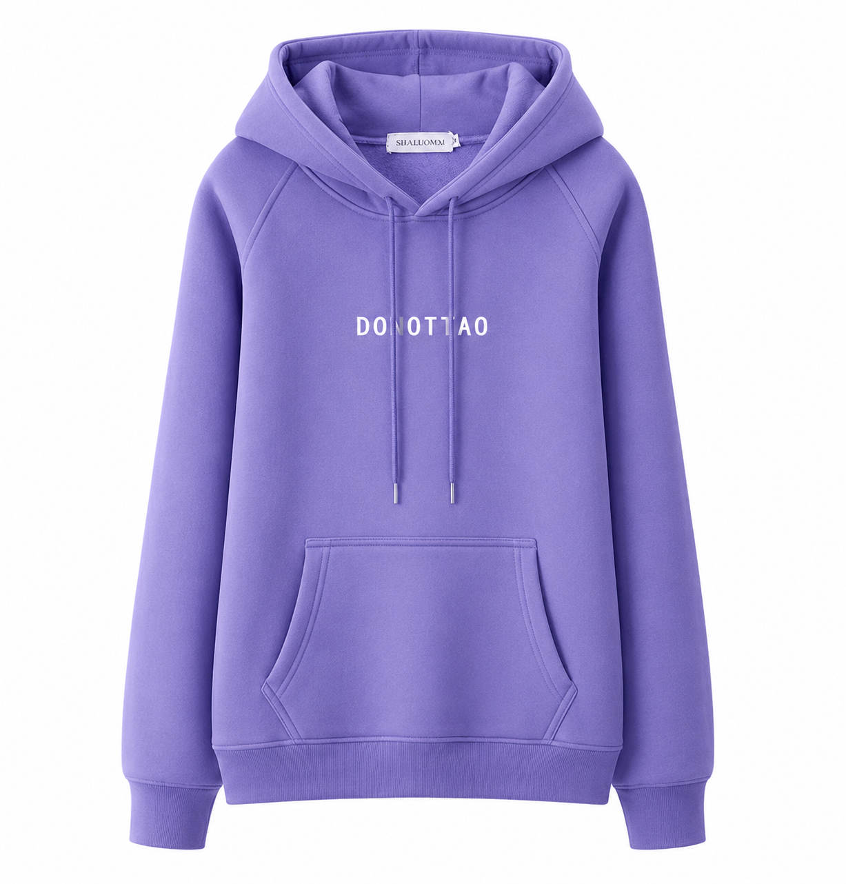 100_ Cotton Pullover Hoodie - Image 8