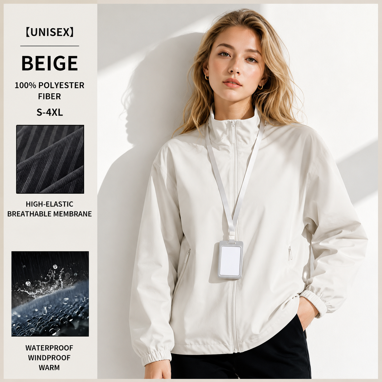 Custom Windbreaker Jacket 08 - Image 4