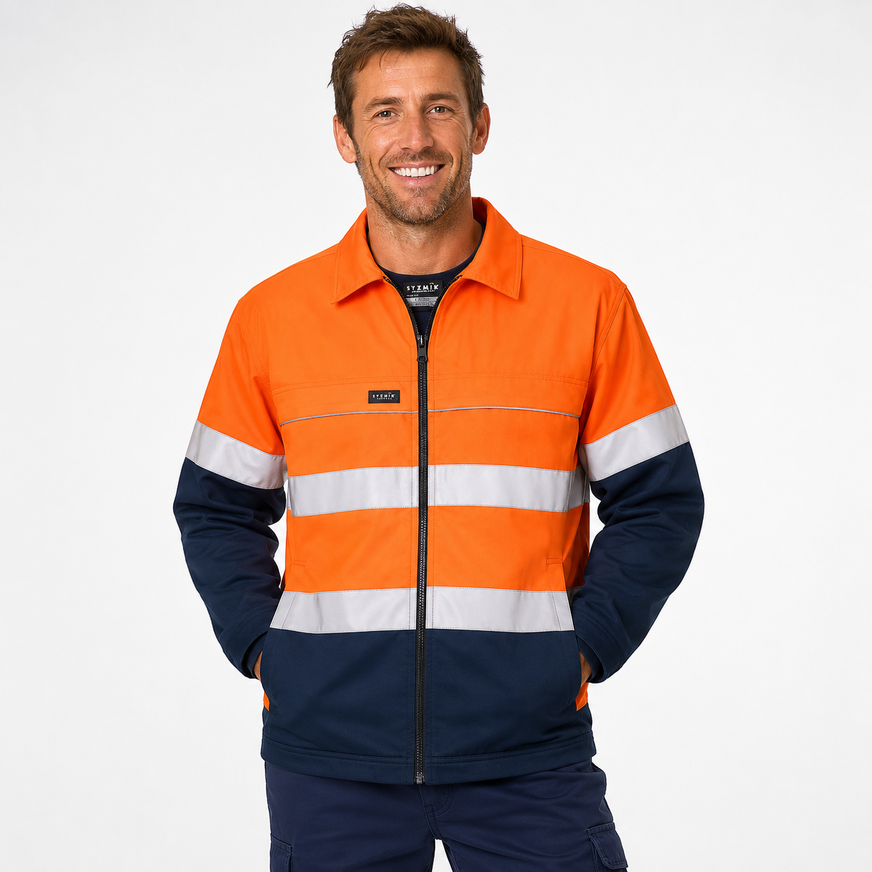 High Visibility Safety Jacket - Image 1