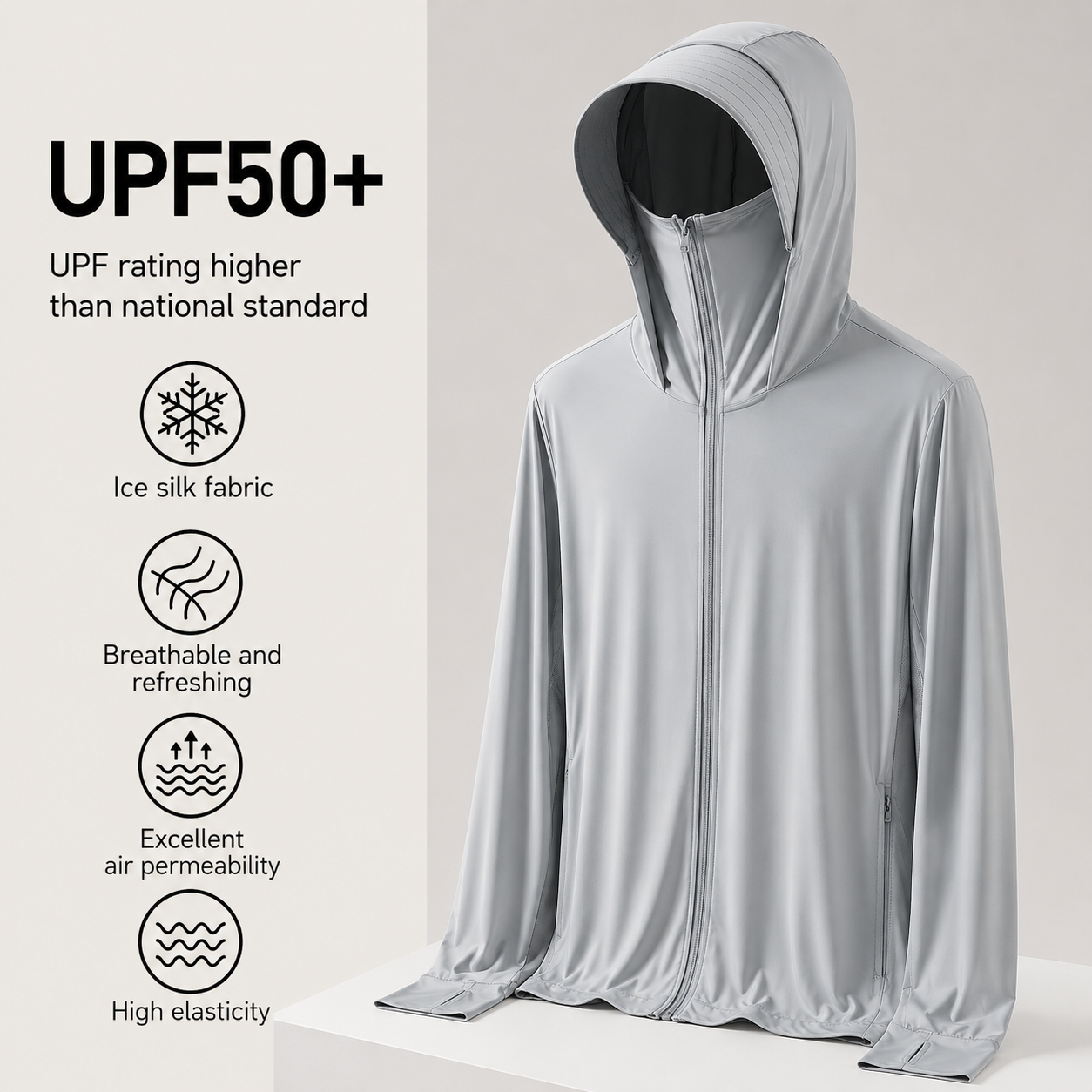 Ligthtweight Sun Protection Jacket - Image 7