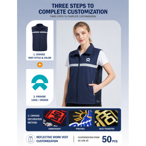 Reflective Work Vest - Image 5