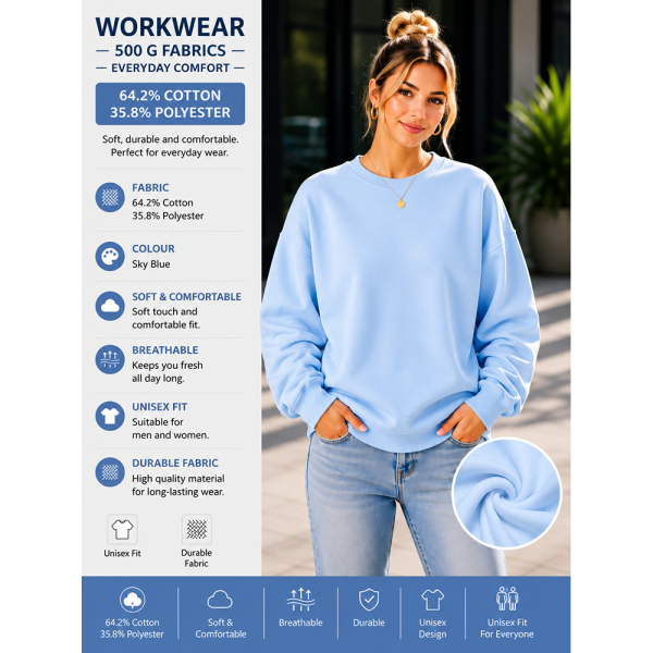 Pure Cotton Sweatshirt