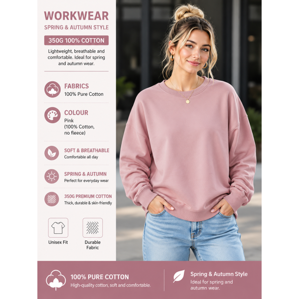 Pure Cotton Sweatshirt