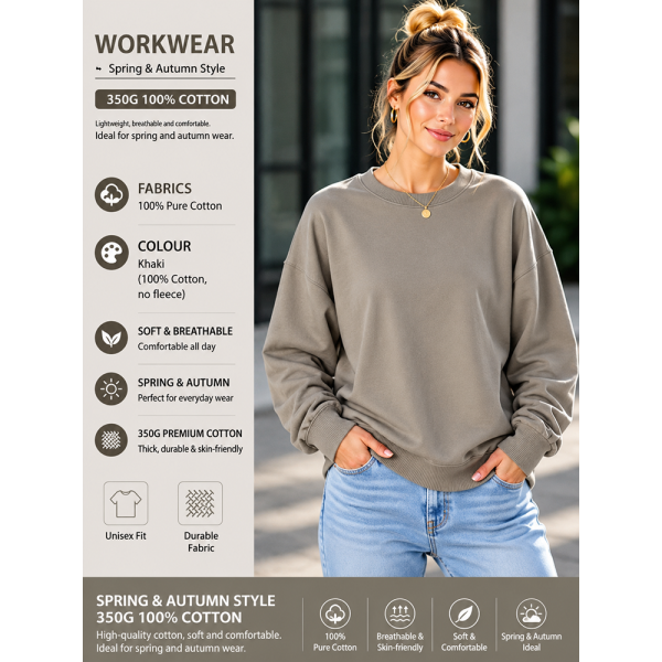 Pure Cotton Sweatshirt