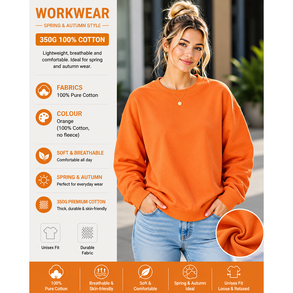 Pure Cotton Sweatshirt - Image 11