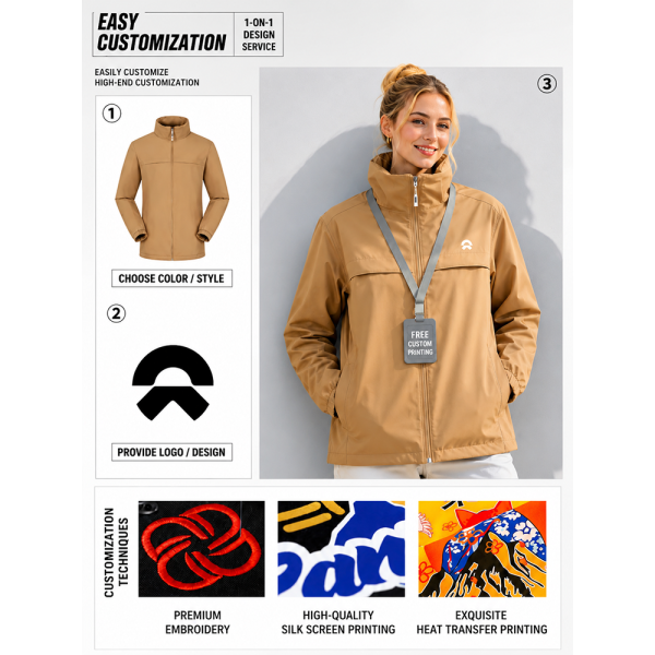 Stand-collar Jacket
