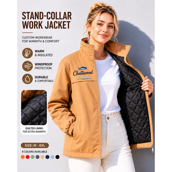 Stand-collar Jacket