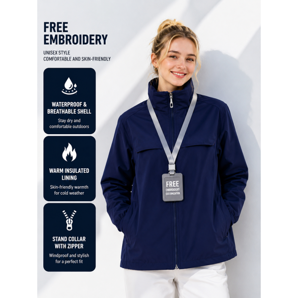Stand-collar Jacket