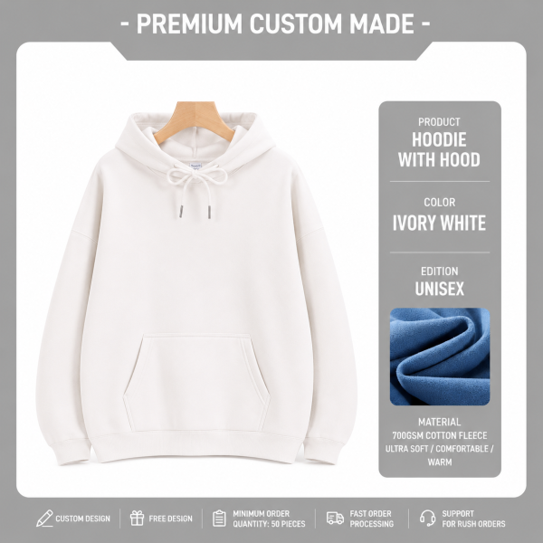 Pure Cotton Hoodie 026
