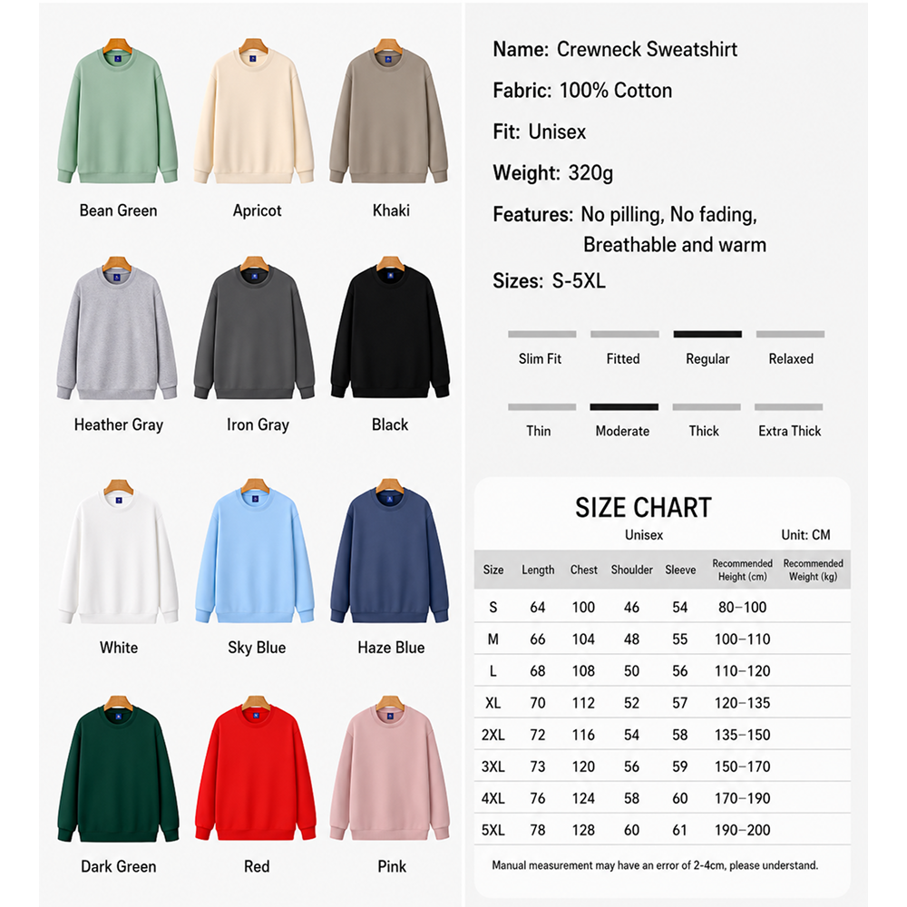 Unisex Crewneck Sweatshirt - Image 17
