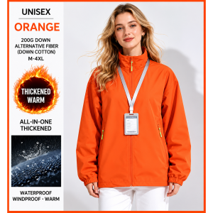 Unisex Warm Windproof Waterproof Thermal Jacket - Image 3