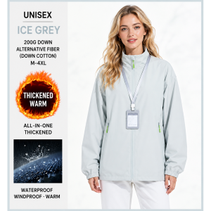 Unisex Warm Windproof Waterproof Thermal Jacket - Image 7