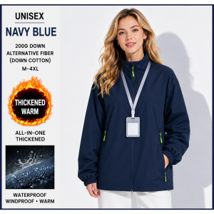 Unisex Warm Windproof Waterproof Thermal Jacket - Image 9