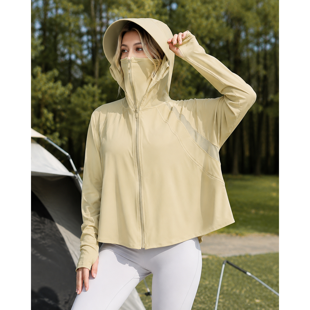 Hooded Sun Protection Cloak 031 - Image 3