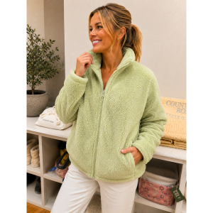 Sherpa Fleece Jacket 32 - Image 3