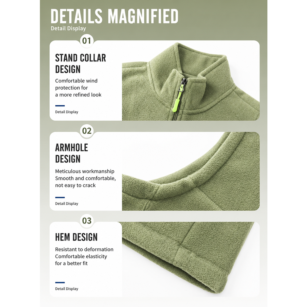Fleece Vest 034 - Image 3