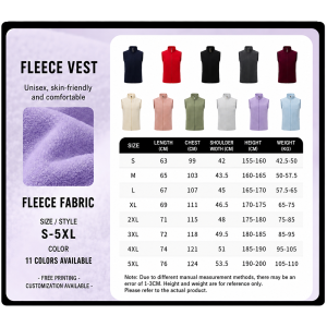 Fleece Vest 034 - Image 5