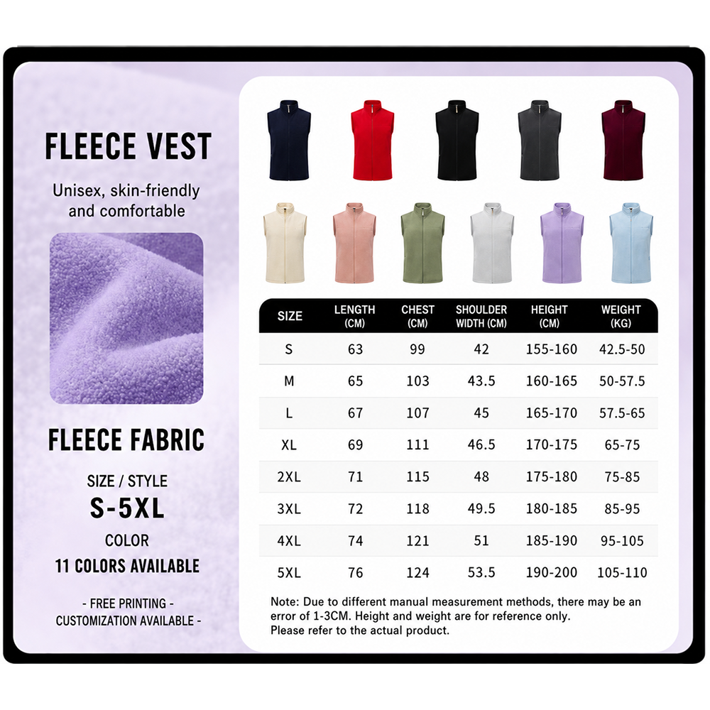 Fleece Vest 034 - Image 5
