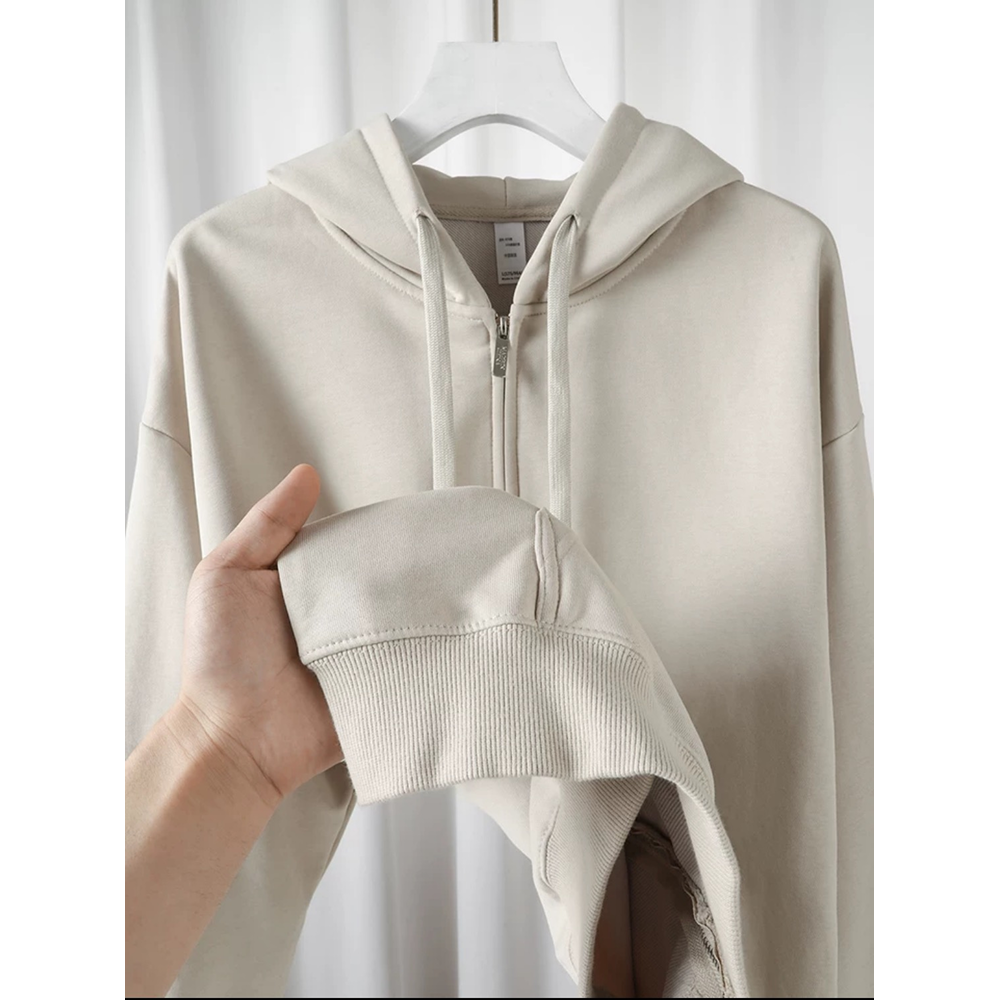 100_ Cotton Hoodie - Image 6