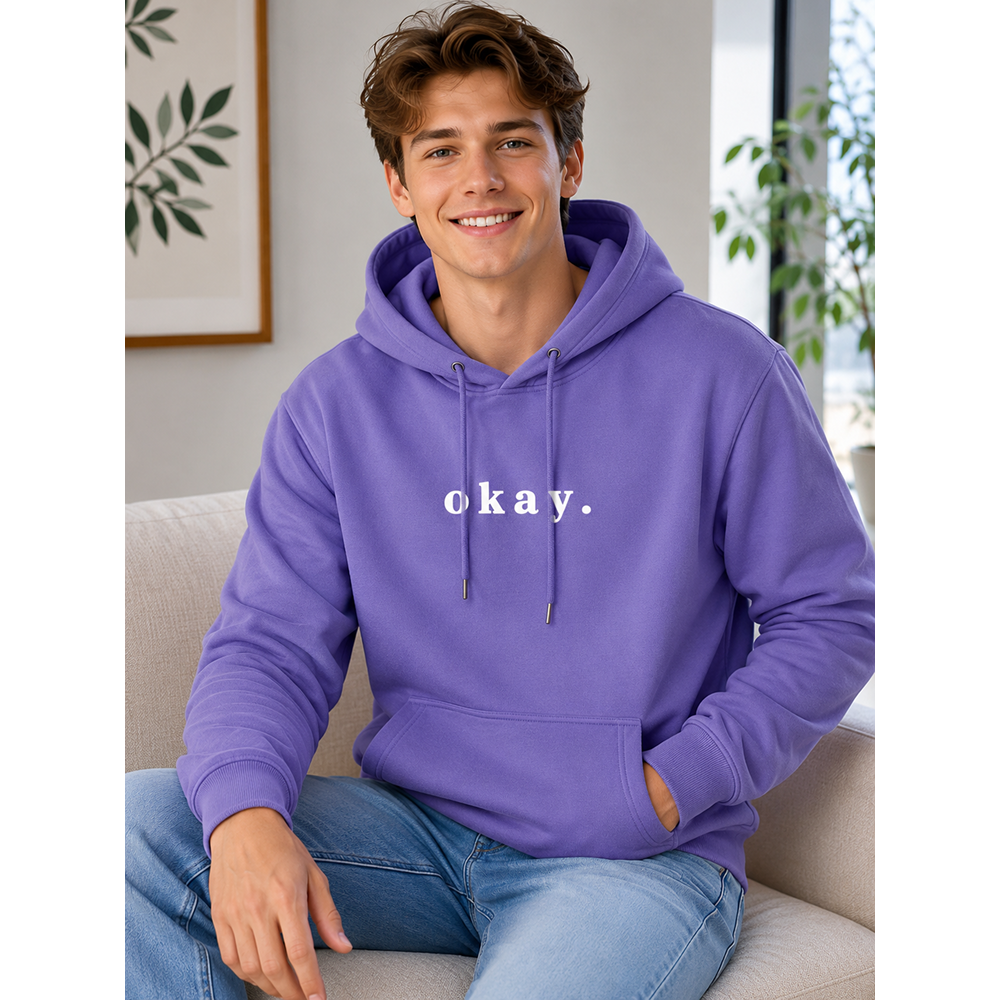 100_ Cotton Pullover Hoodie - Image 1