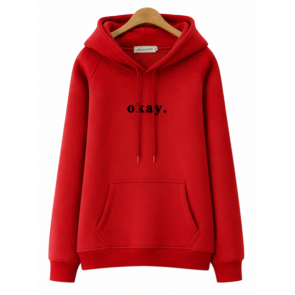 100_ Cotton Pullover Hoodie