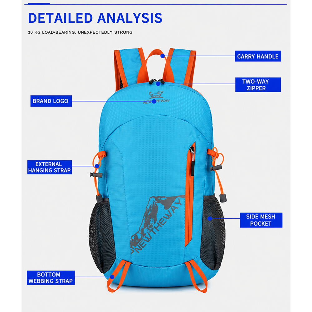 Stylish Foldable Outdoor Backpack 08 - Image 9