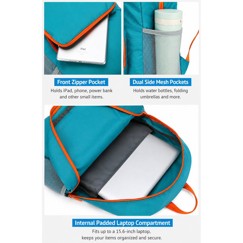 Lightweight Travel Backpack 010 - Image 14