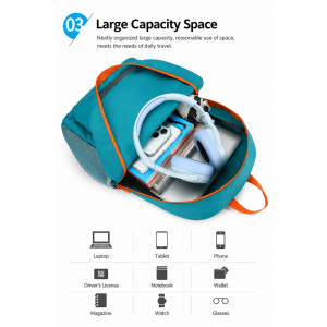 Lightweight Travel Backpack 010 - Image 15