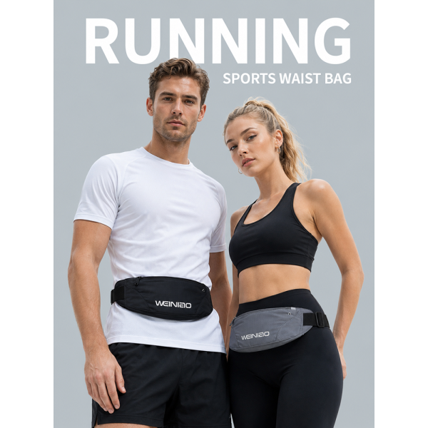 Premium Polyester Fabric Waist Bag