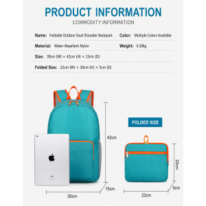 Lightweight Travel Backpack 010 - Image 26