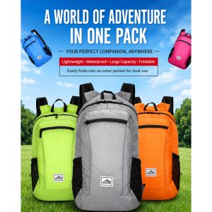 Foldable Light Weight Backpacks 05 - Image 1