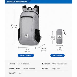 Foldable Light Weight Backpacks 05 - Image 21