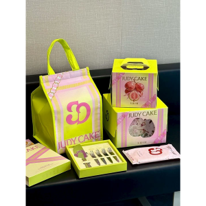 Birthday Cake Box with Window