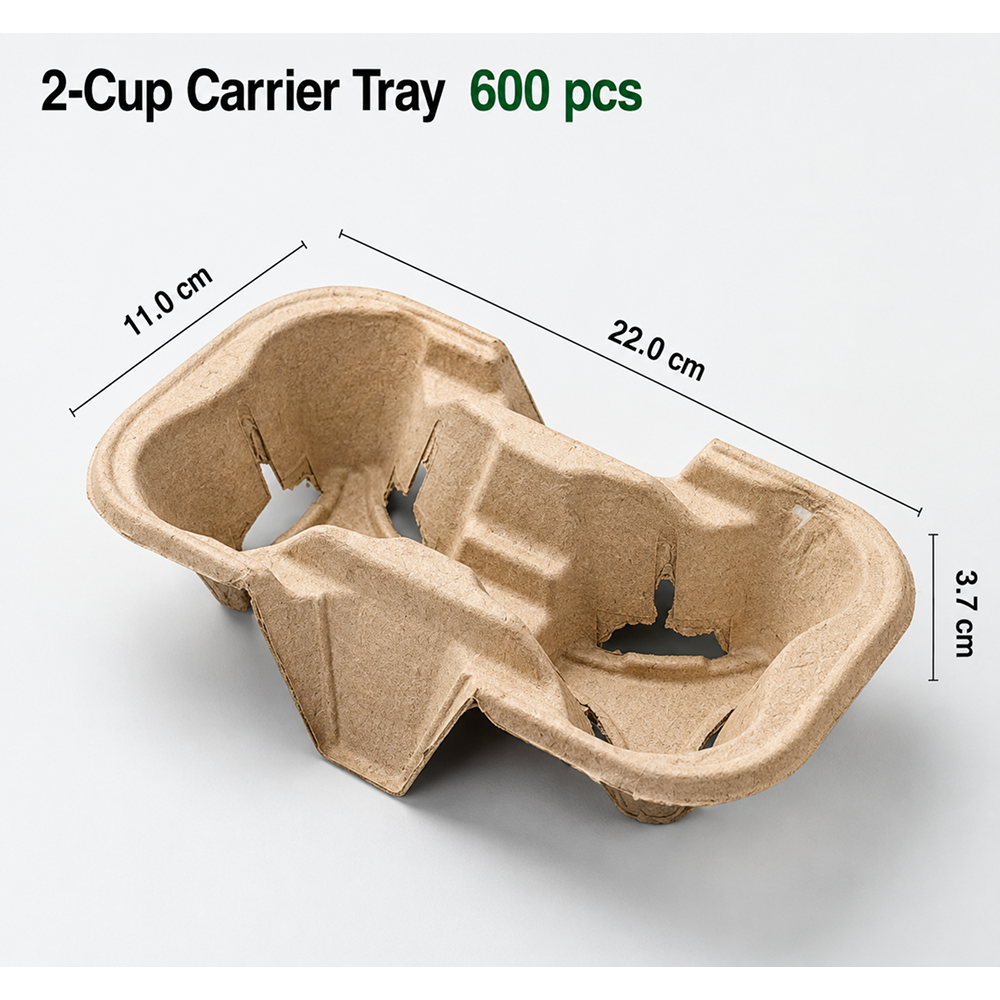 Paper Cup Carriers (1-4 cups) - Image 6