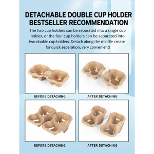 Paper Cup Carriers (1-4 cups) - Image 9