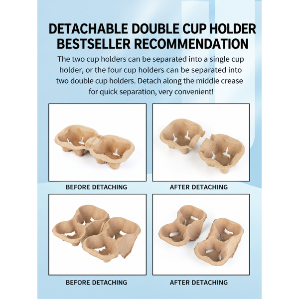 Paper Cup Carriers (1-4 cups)