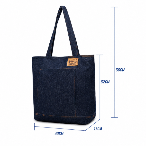 Denim Shoulder Bag