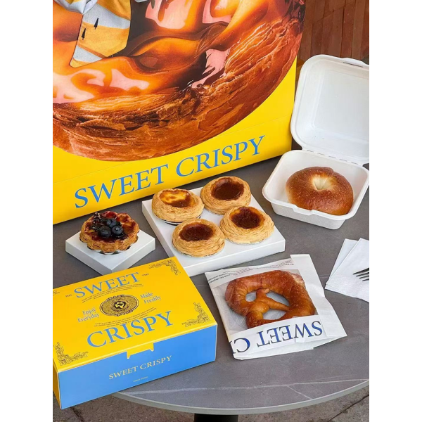 Portugese Egg Tart Boxes