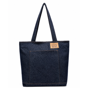 Denim Shoulder Bag - Image 2