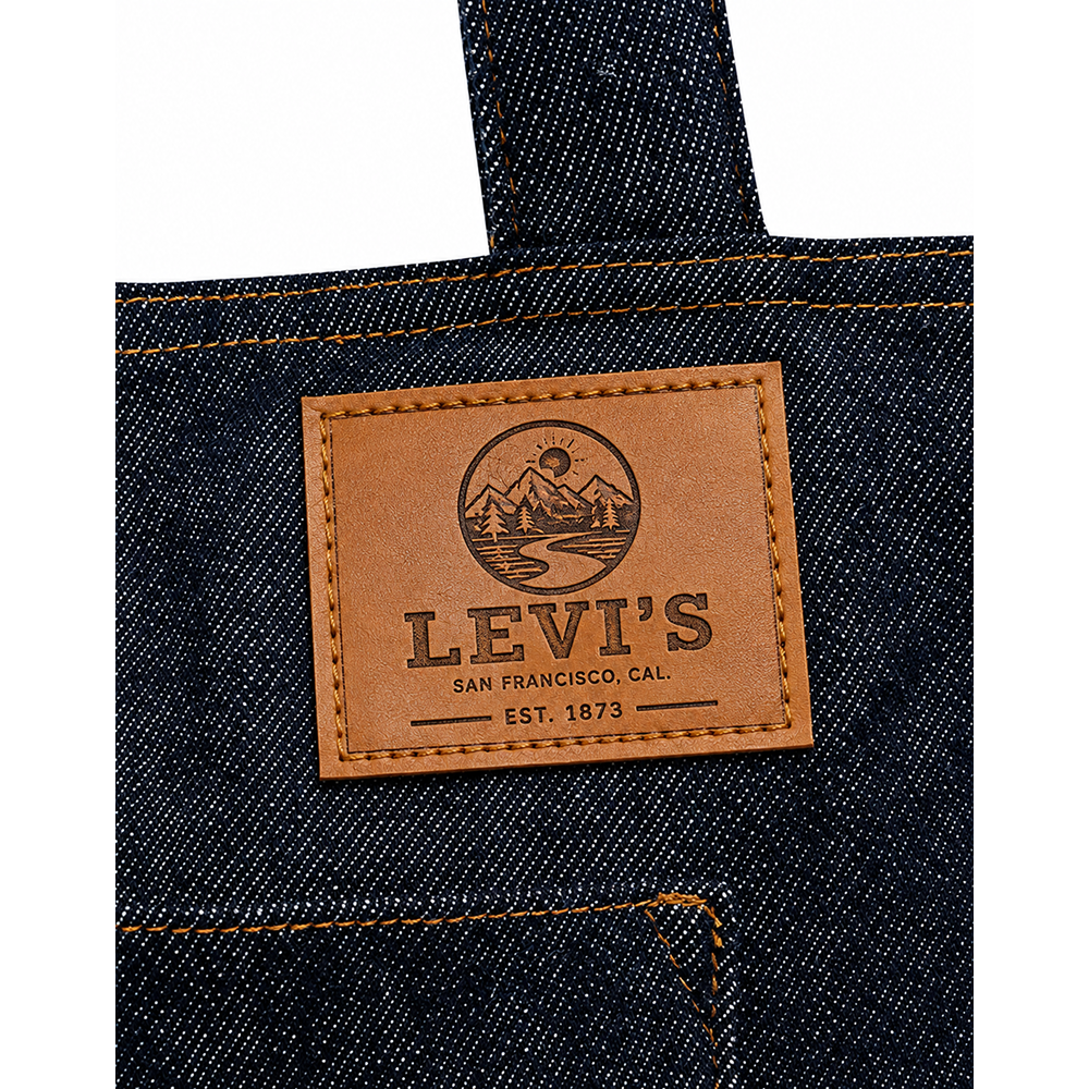Denim Shoulder Bag - Image 3